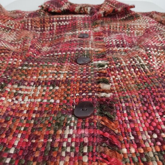 Sigrid Olsen Multicolour Tweed Blazer Jacket - Picture 5 of 16